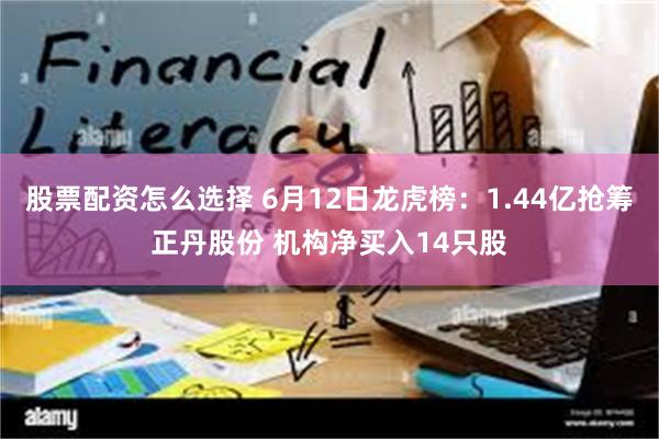 股票配资怎么选择 6月12日龙虎榜：1.44亿抢筹正丹股份 机构净买入14只股