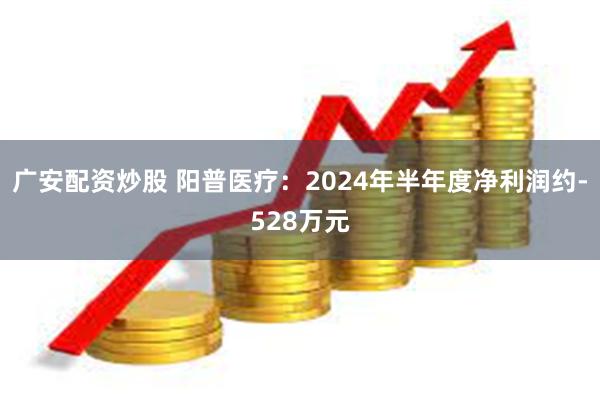 广安配资炒股 阳普医疗：2024年半年度净利润约-528万元