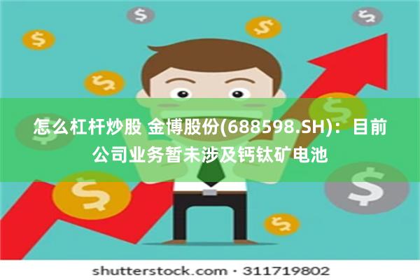 怎么杠杆炒股 金博股份(688598.SH)：目前公司业务暂未涉及钙钛矿电池