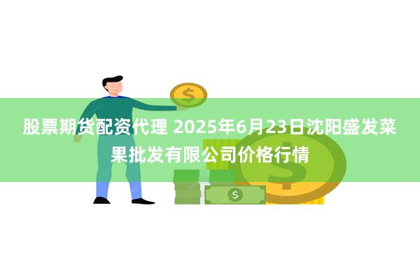 股票期货配资代理 2025年6月23日沈阳盛发菜果批发有限公司价格行情