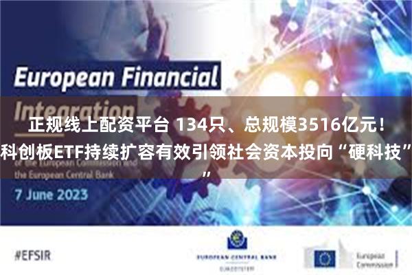 正规线上配资平台 134只、总规模3516亿元！科创板ETF持续扩容有效引领社会资本投向“硬科技”